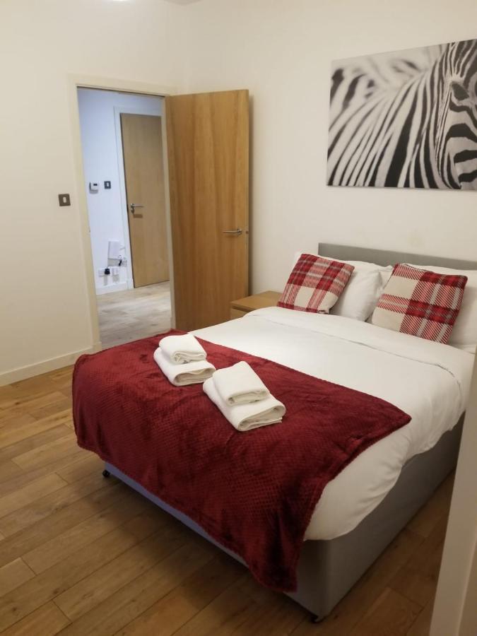 Modern 2Bd2Bath Apart Citycentre 글라스고 외부 사진