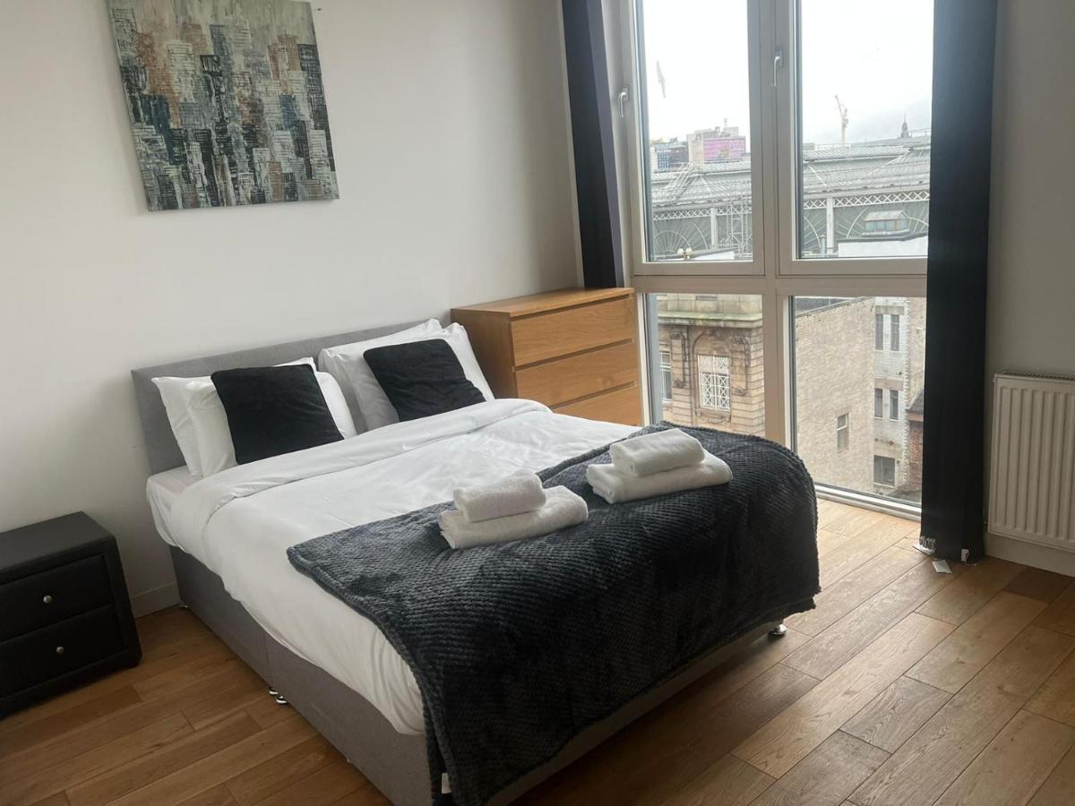 Modern 2Bd2Bath Apart Citycentre 글라스고 외부 사진