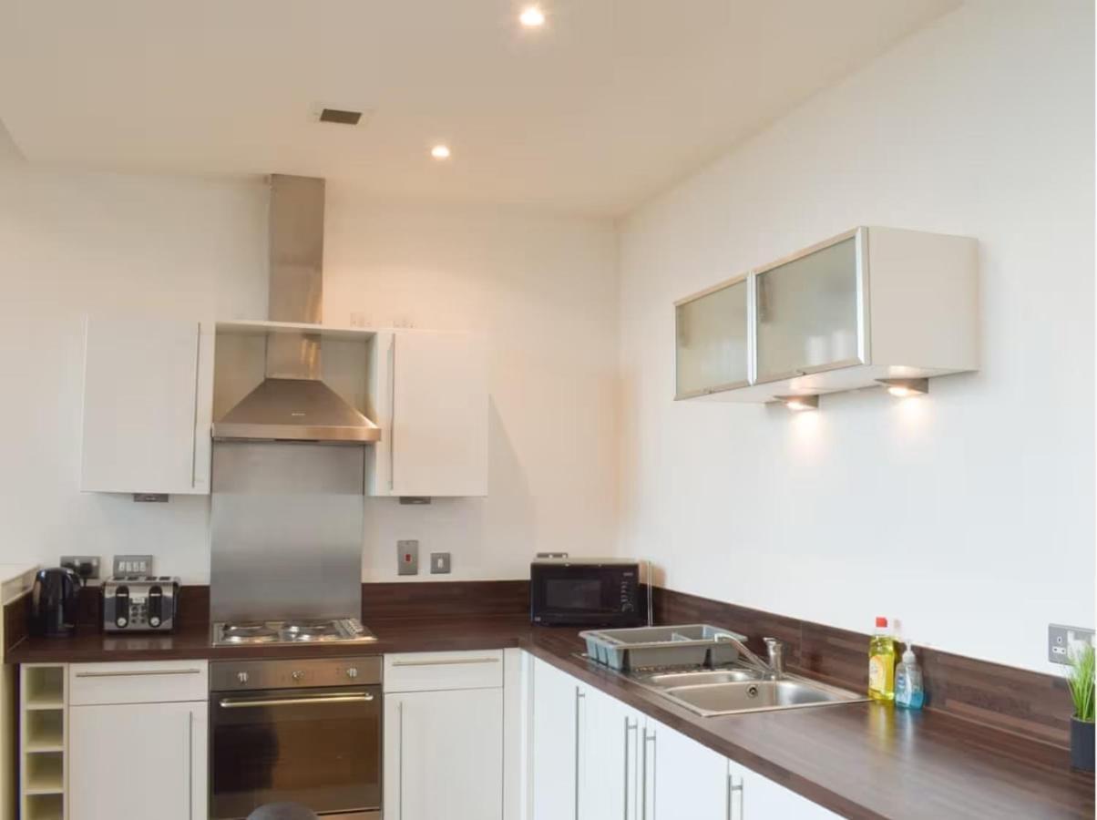 Modern 2Bd2Bath Apart Citycentre 글라스고 외부 사진